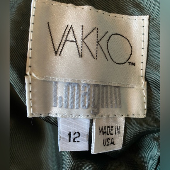 I.Magnin x Vakko Leather Skirt Vintage - Picture 3 of 15